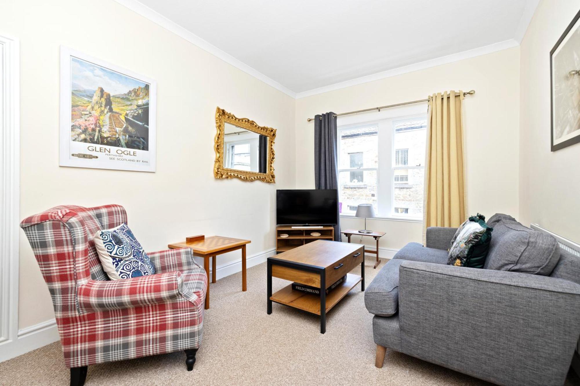 Joivy Modern Flat On Rose Street Lägenhet Edinburg Exteriör bild