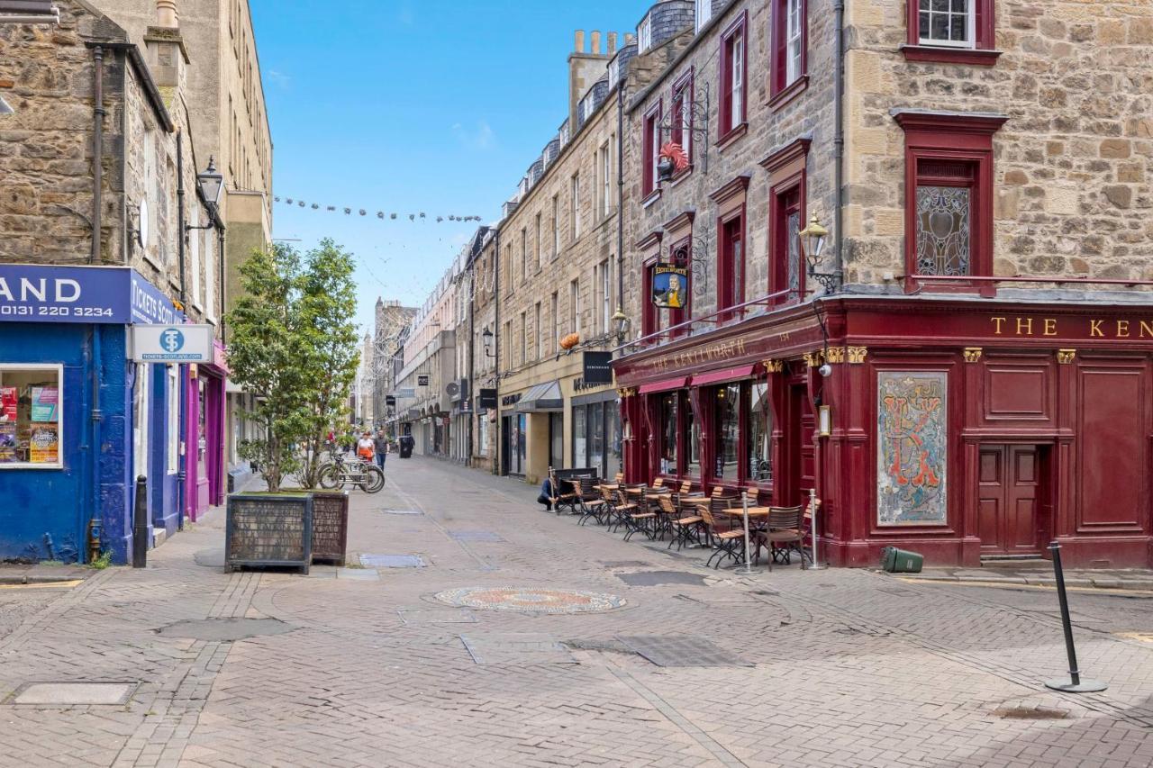 Joivy Modern Flat On Rose Street Lägenhet Edinburg Exteriör bild