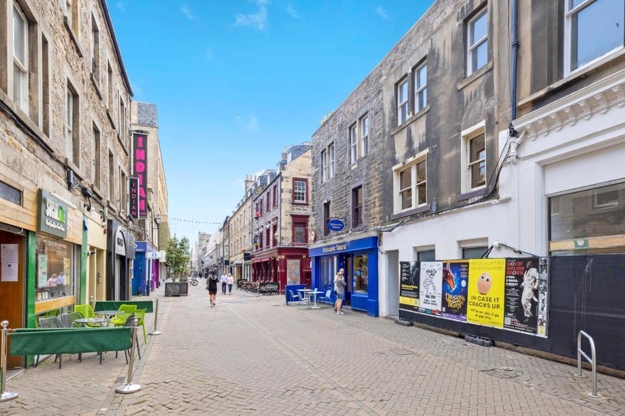 Joivy Modern Flat On Rose Street Lägenhet Edinburg Exteriör bild