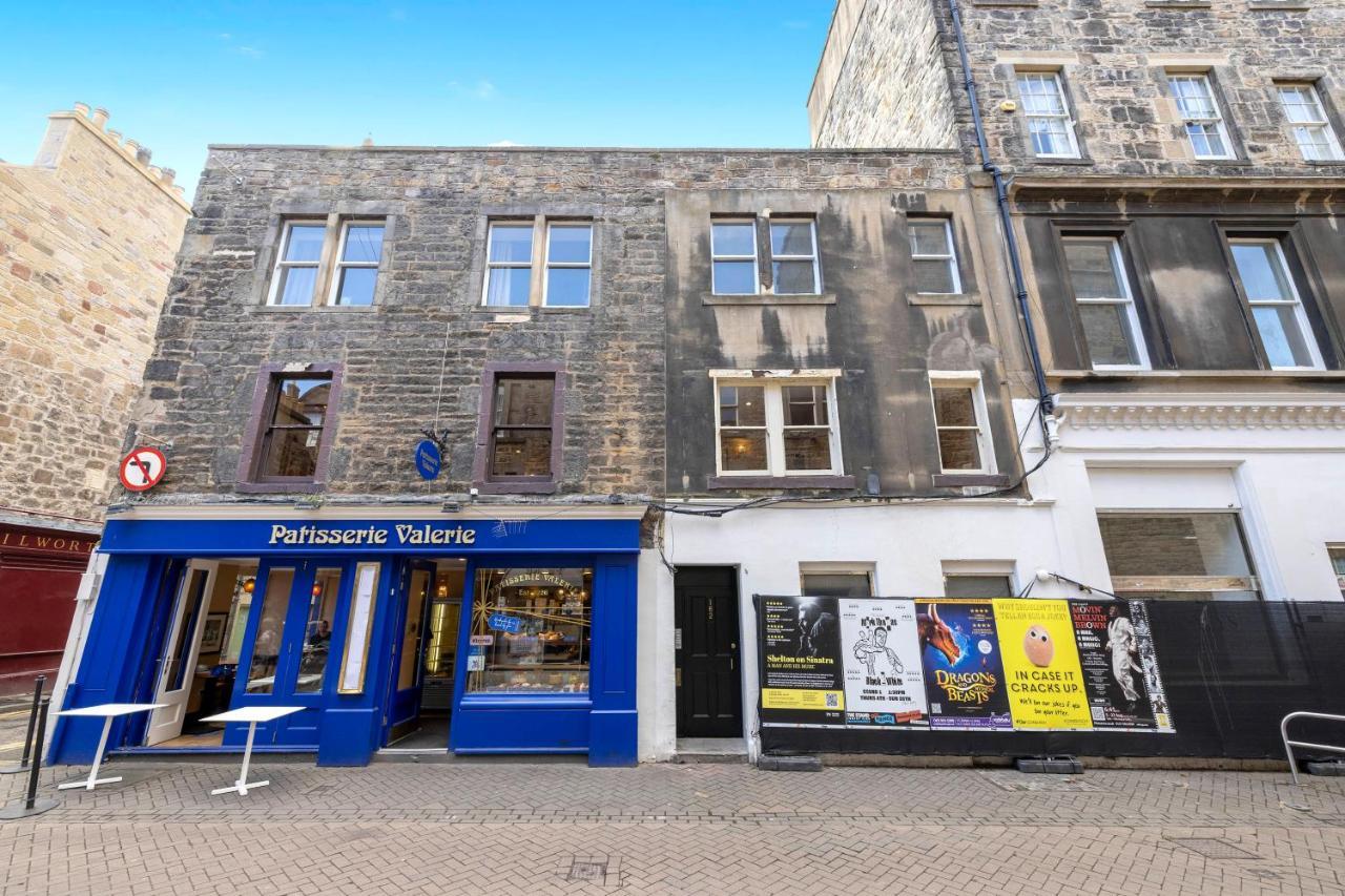 Joivy Modern Flat On Rose Street Lägenhet Edinburg Exteriör bild